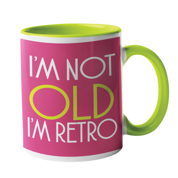 I'm not old, I'm retro Humour Mug