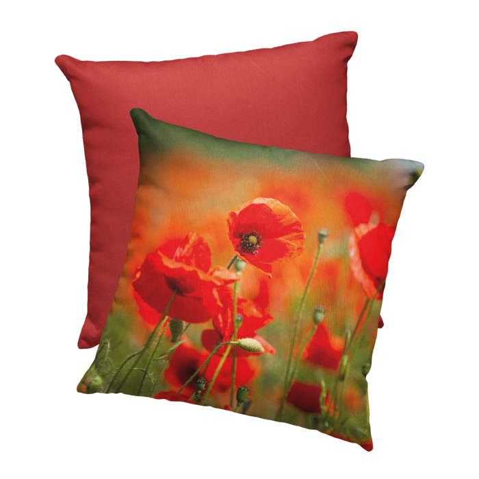 Jane Stanley's Field of Poppies Cushion