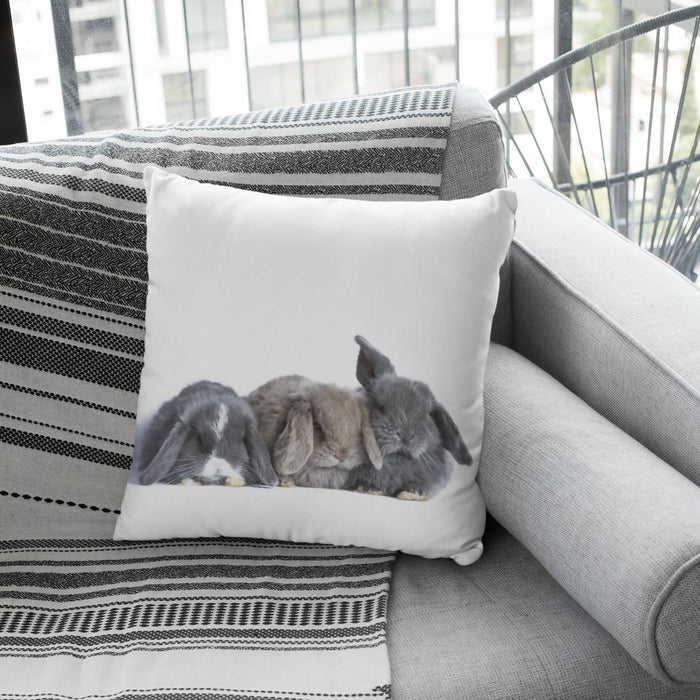 Three Bunnies Cushion