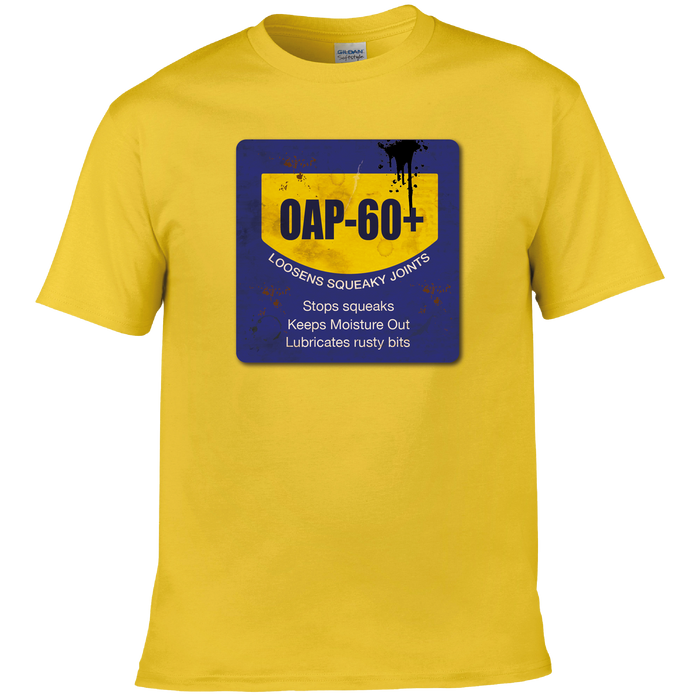 OAP 60+ Humour T-shirt