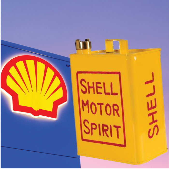 Shell Replica Oil Can