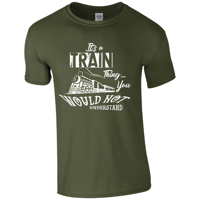 It's a Train thing, you would no understand, The History of Trains T-Shirt
