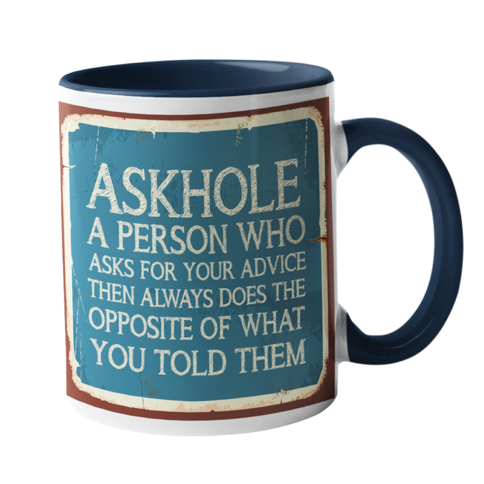 AskHole Humour Mug