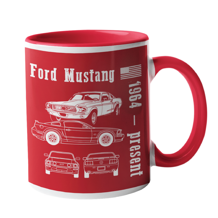 Ford Mustang, Classic Car Mug