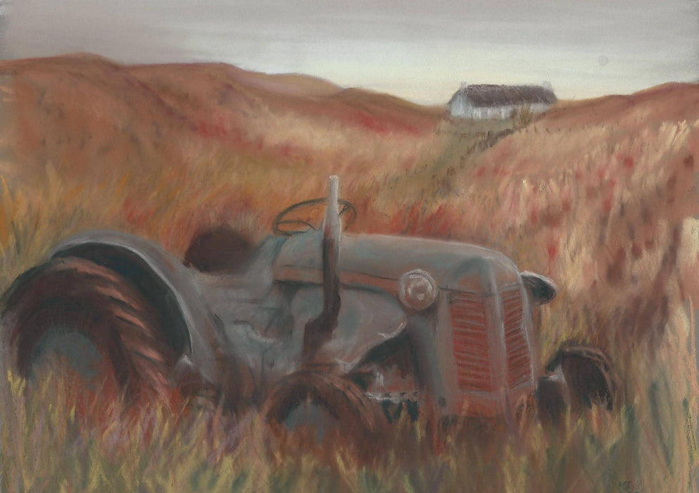 Kevin's Artworks Old Skye tractor