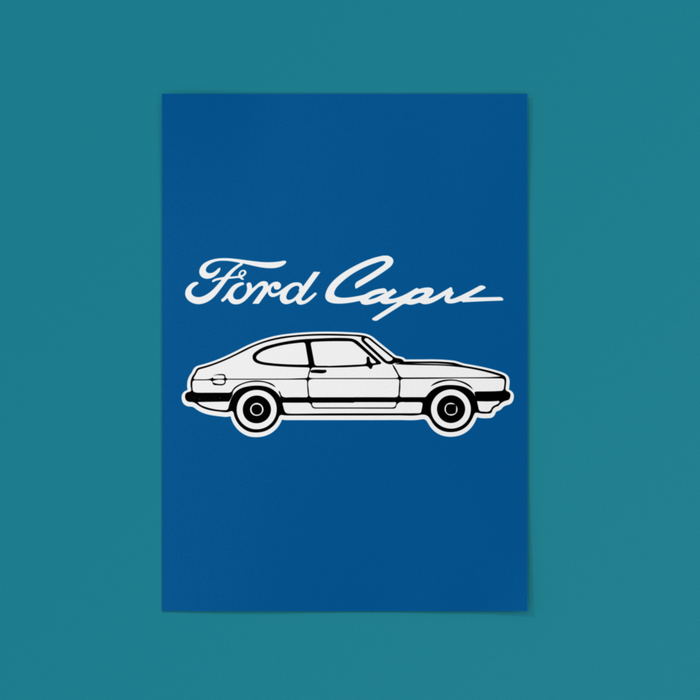Ford Capri A3 Tin Sign