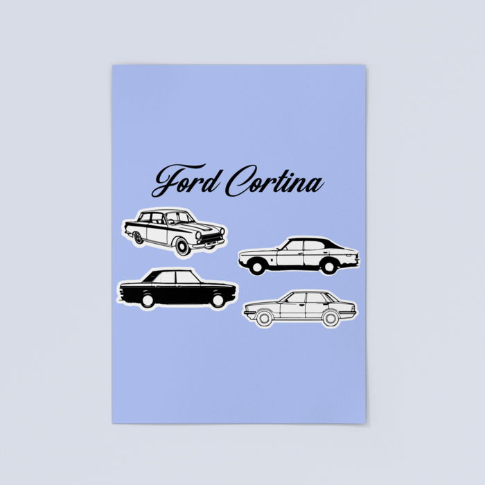 Ford Cortina A3 Tin Sign