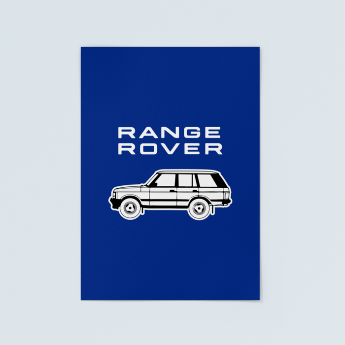Range Rover A3 Tin Sign