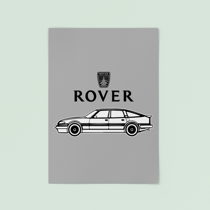 Rover SD1 A3 Tin Sign