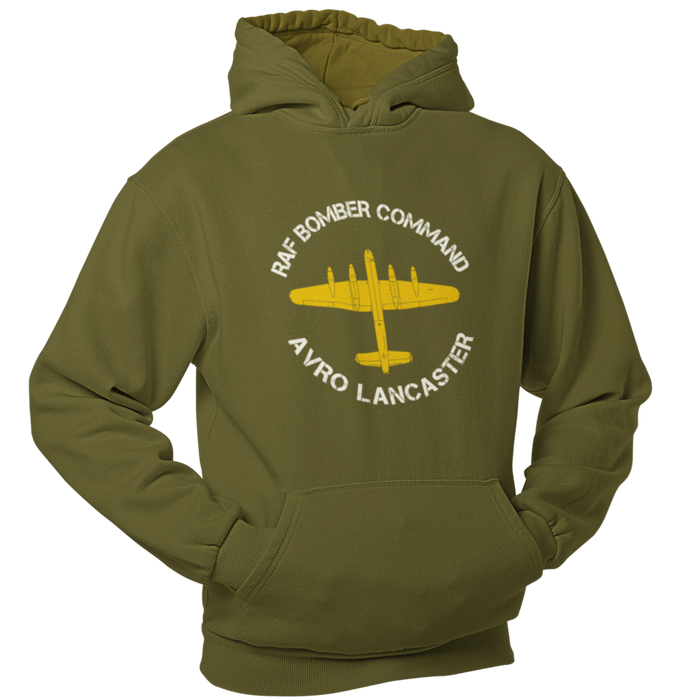 Bomber Command Lancaster Aircraft Hoodie