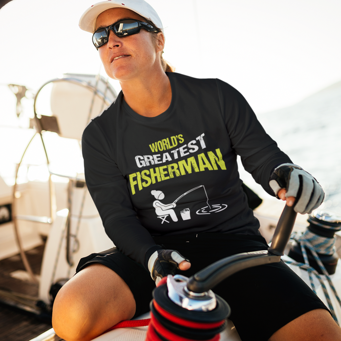 World's Greatest Fisherman, Fishing Humour T-shirt