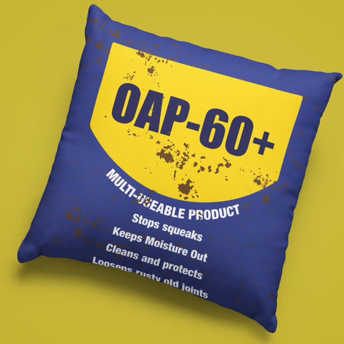 OAP 60+ Fun Cushion