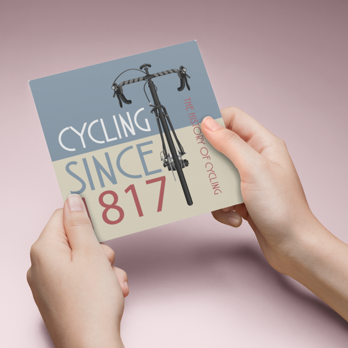 Cycling Since 1817 Greeting Card