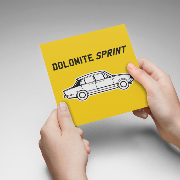 Dolomite Sprint Greeting Card