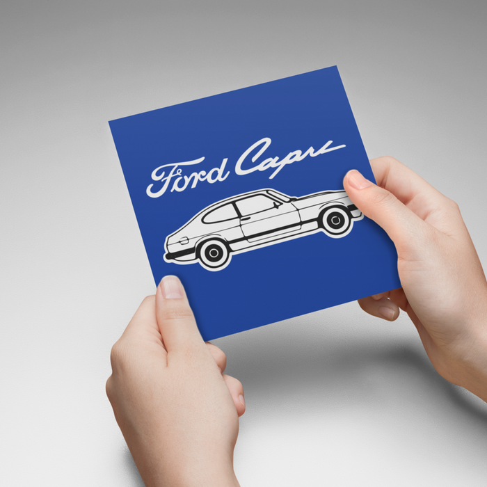 Ford Capri Greeting Card
