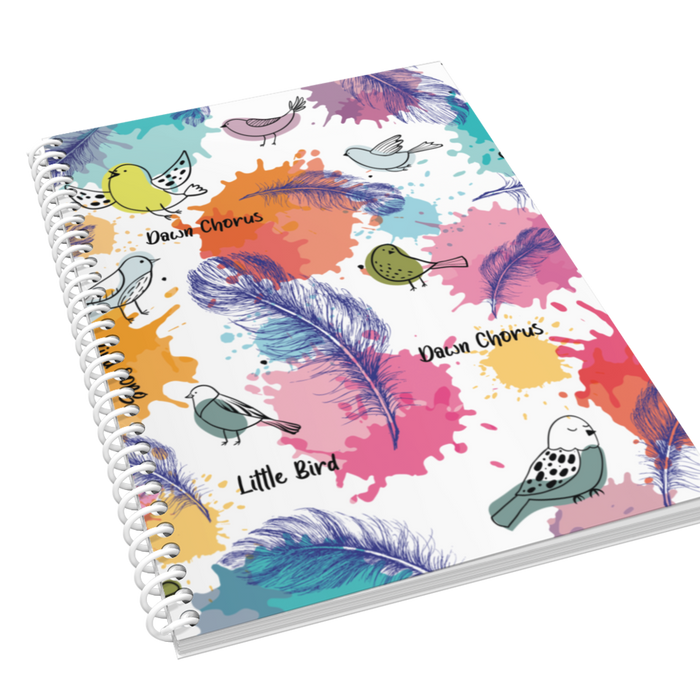 Feathers and Bird Art Notebook
