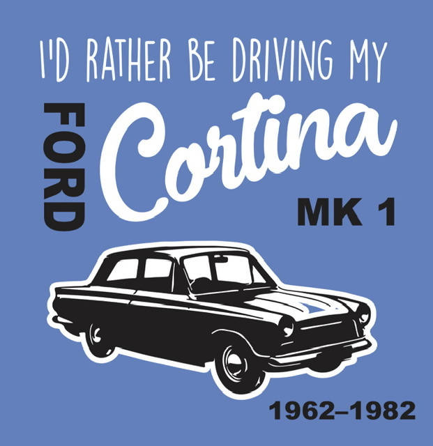 Ford Cortina MK1 Greeting Card