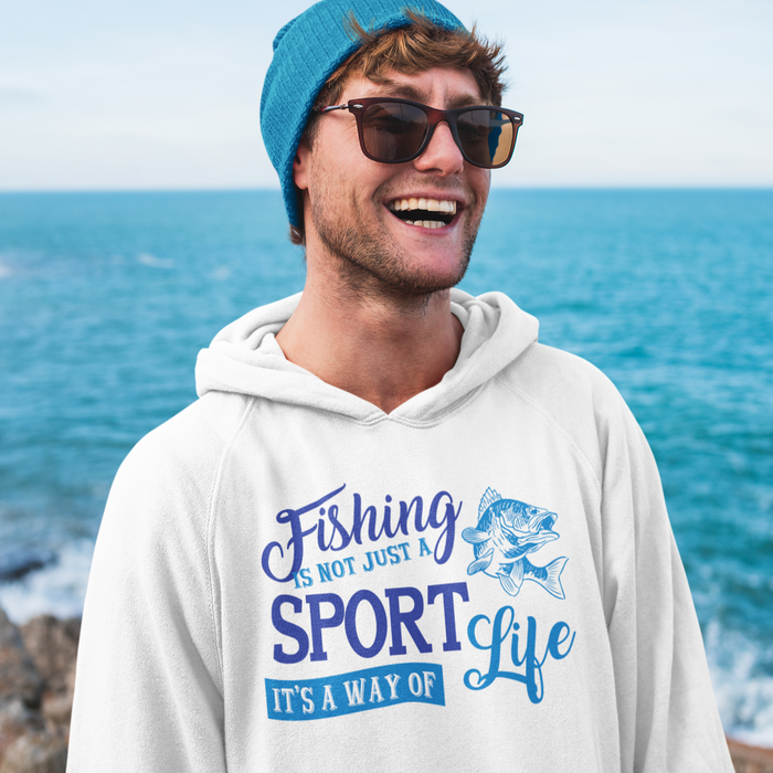 Fishing is not just a sport its and way of life, Fishing Humour Hoodie