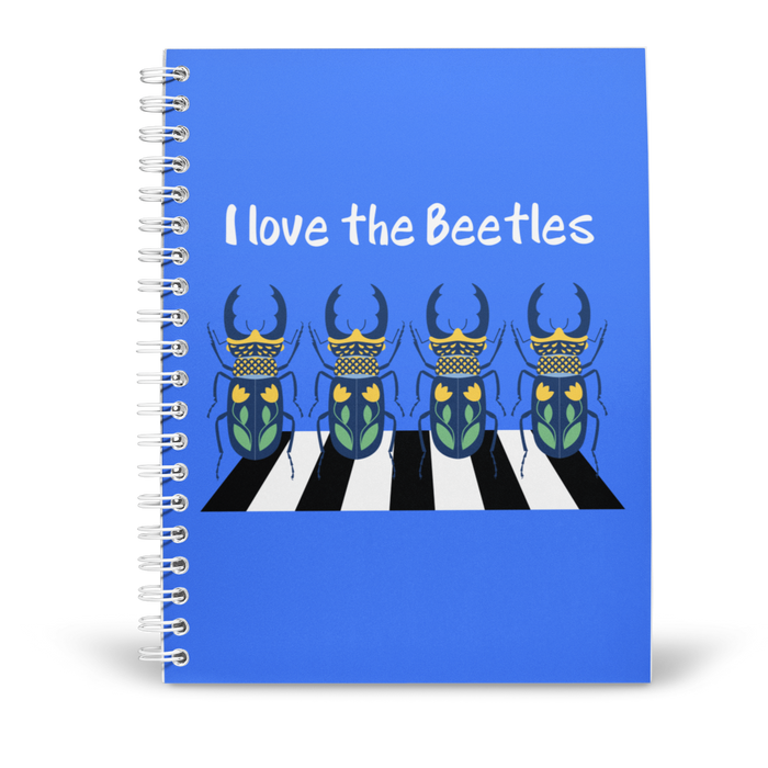 I love the Beetles Notebook A5