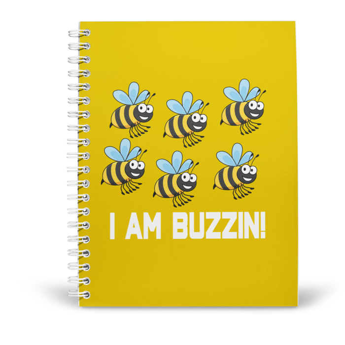 I am Buzzin' Bumble Bee Notebook A5