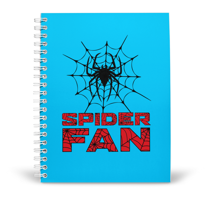 Spider Fan Notebook A5