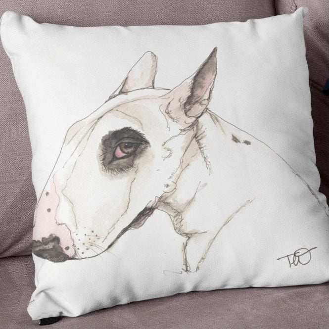 English Bull Terrier Cushion