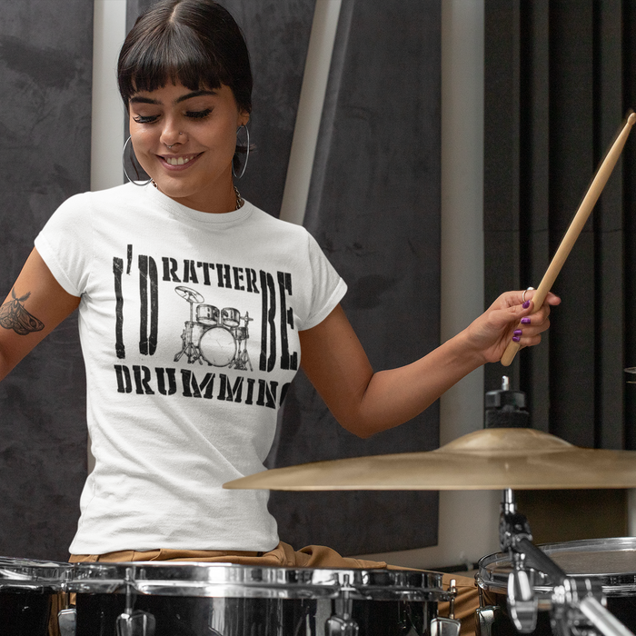 A Crash of Drums Music T-Shirt