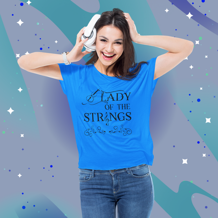 Lady of the Strings Music T-Shirt