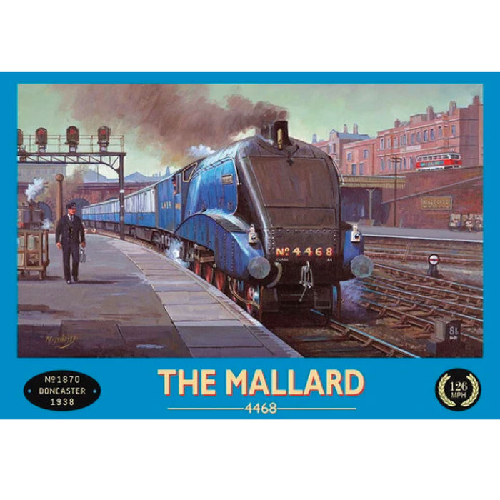The Mallard 4468 A3 Metal Sign