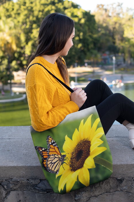Sunflower and Butterfly Gardening Bag