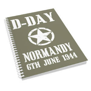 Normandy Landings Anniversary Notebook